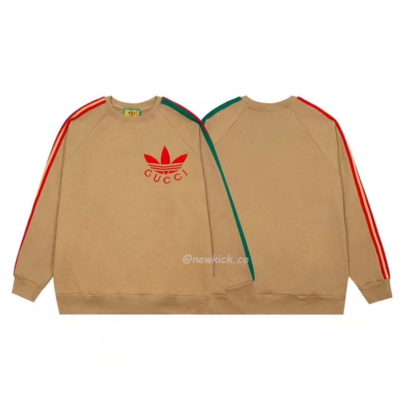 Adidas X Gucci Knitted Cotton Sweater 691638 Xjeml 2184 (1) - www.newkick.vip