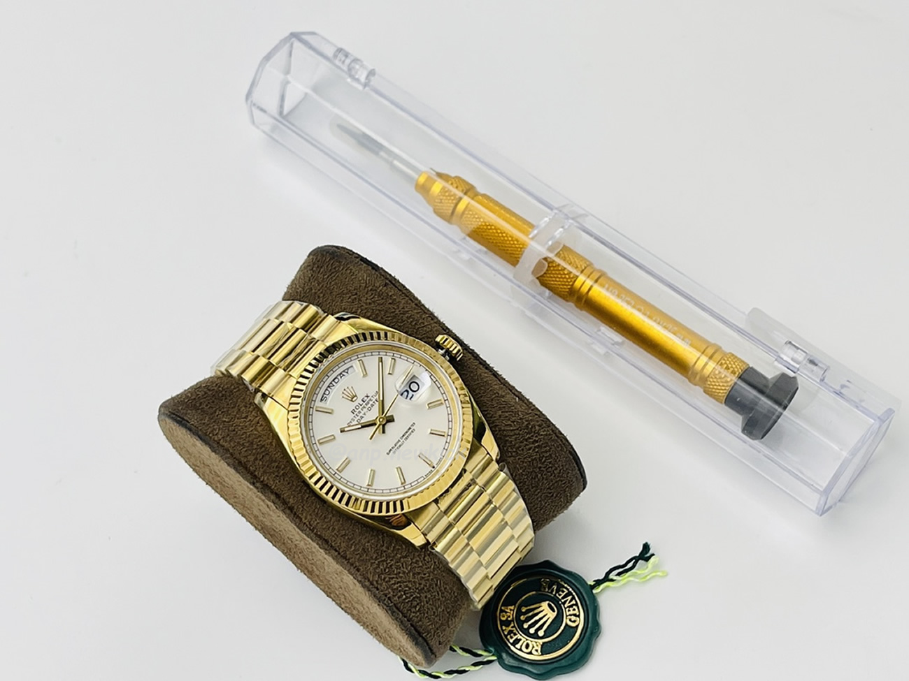 Rolex Day Date Olive Green Cherry Red Dial Bright Blue Bright Black Champagne Colour Olive Green 228239 (80) - www.newkick.vip Rolex Day Date Olive Green Cherry Red Dial Bright Blue Bright Black Champagne Colour Olive Green 228239 (80) - www.newkick.vip