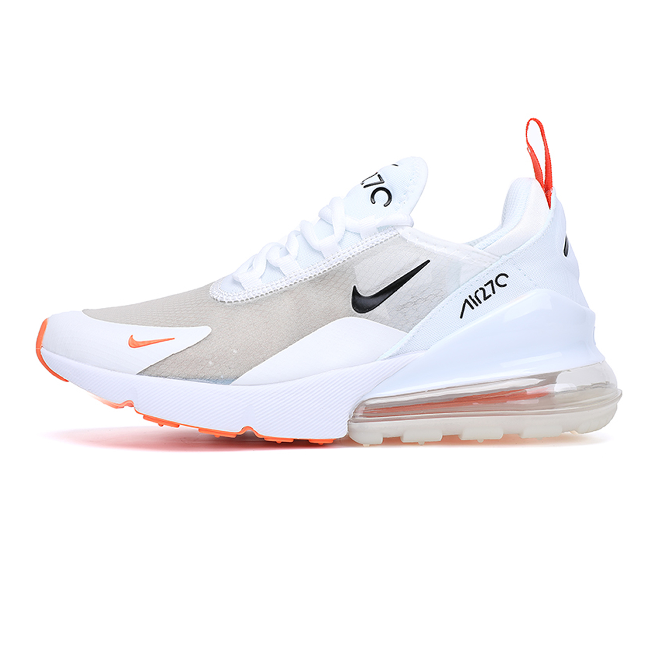 Nike Air Max 270 White Orange (1) - www.newkick.vip