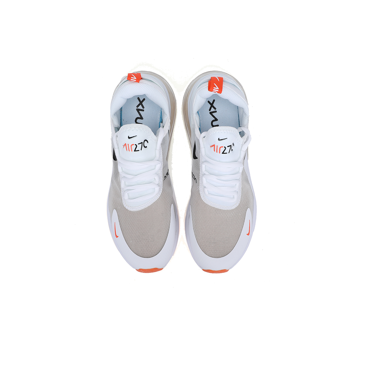 Nike Air Max 270 White Orange (4) - www.newkick.vip