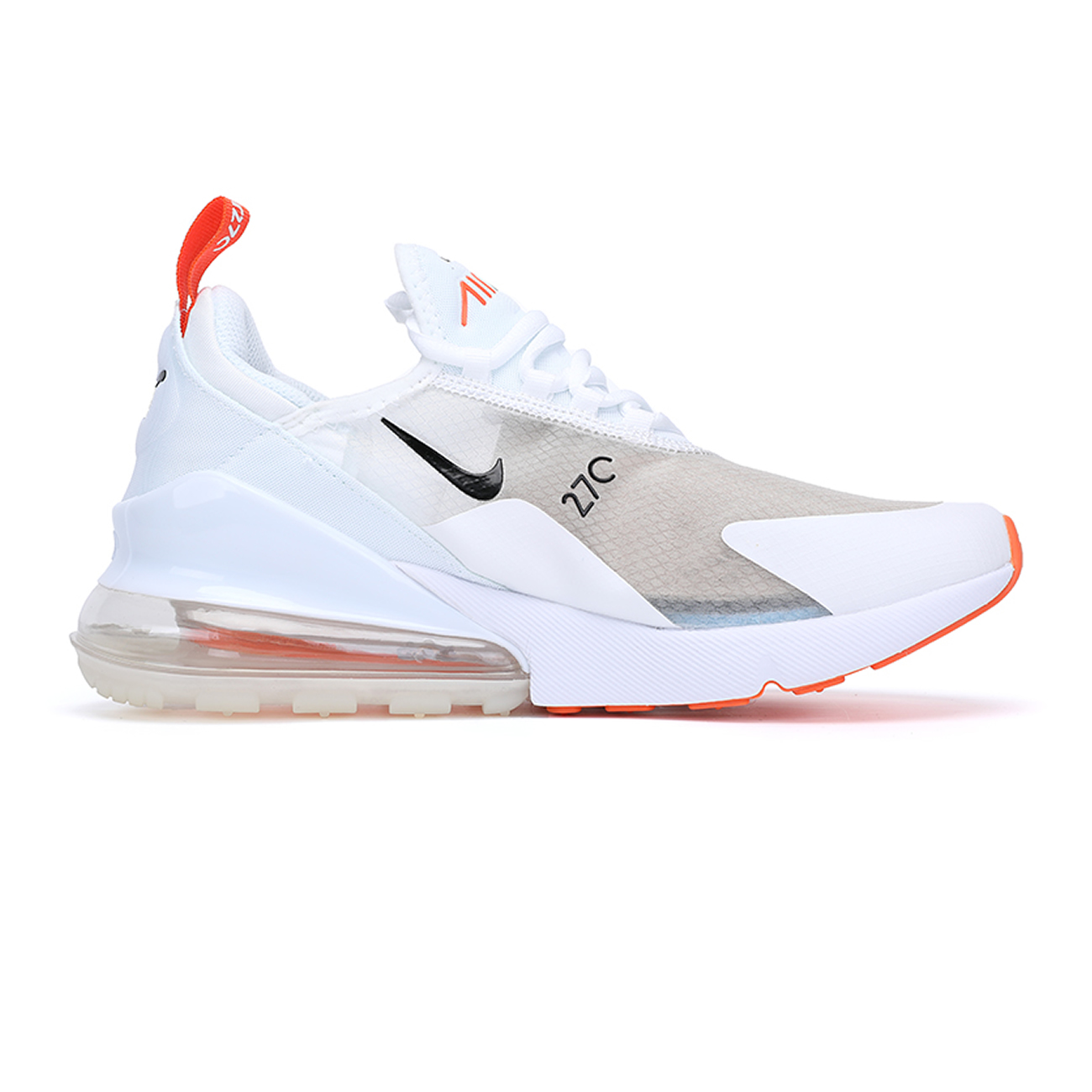 Nike Air Max 270 White Orange (5) - www.newkick.vip