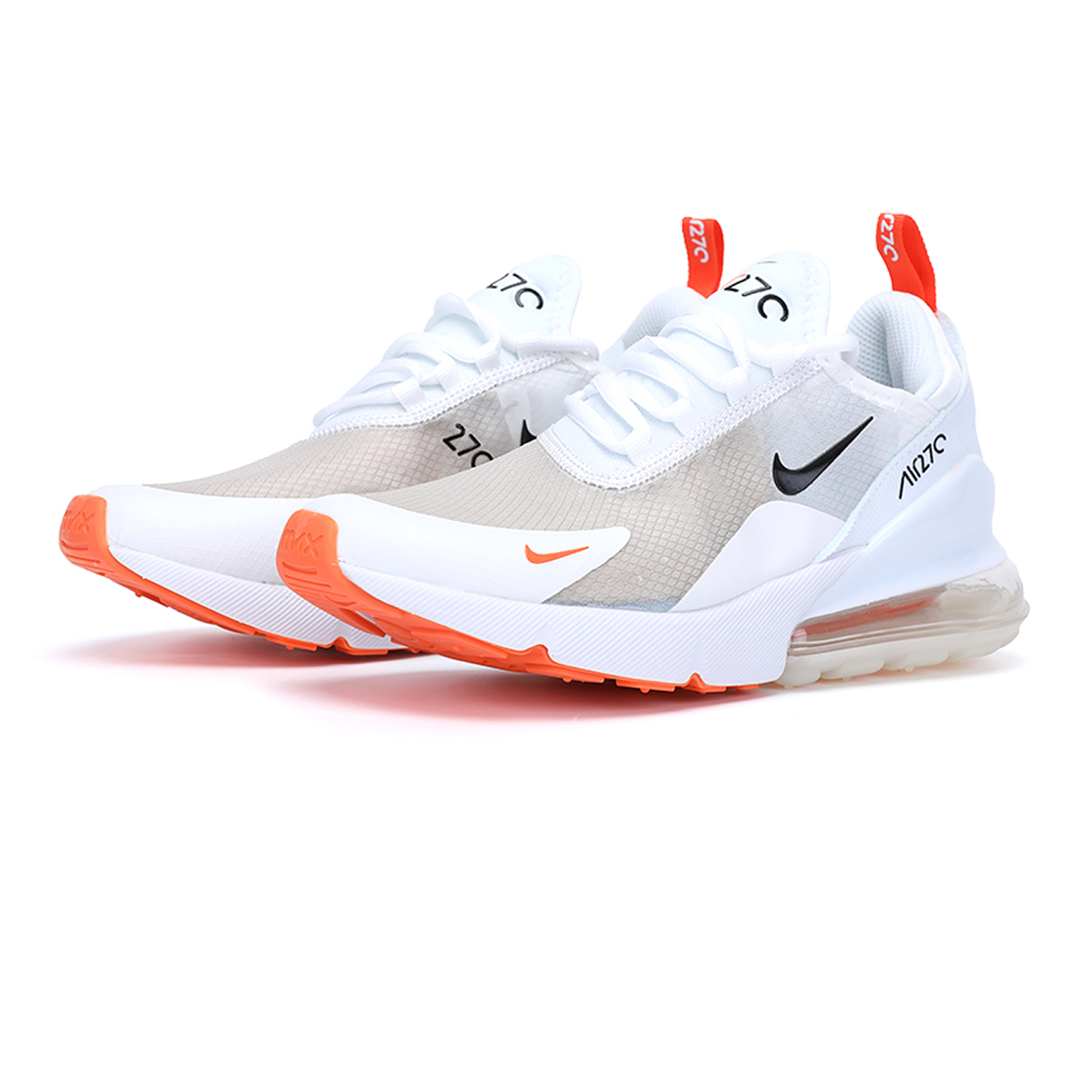 Nike Air Max 270 White Orange (6) - www.newkick.vip