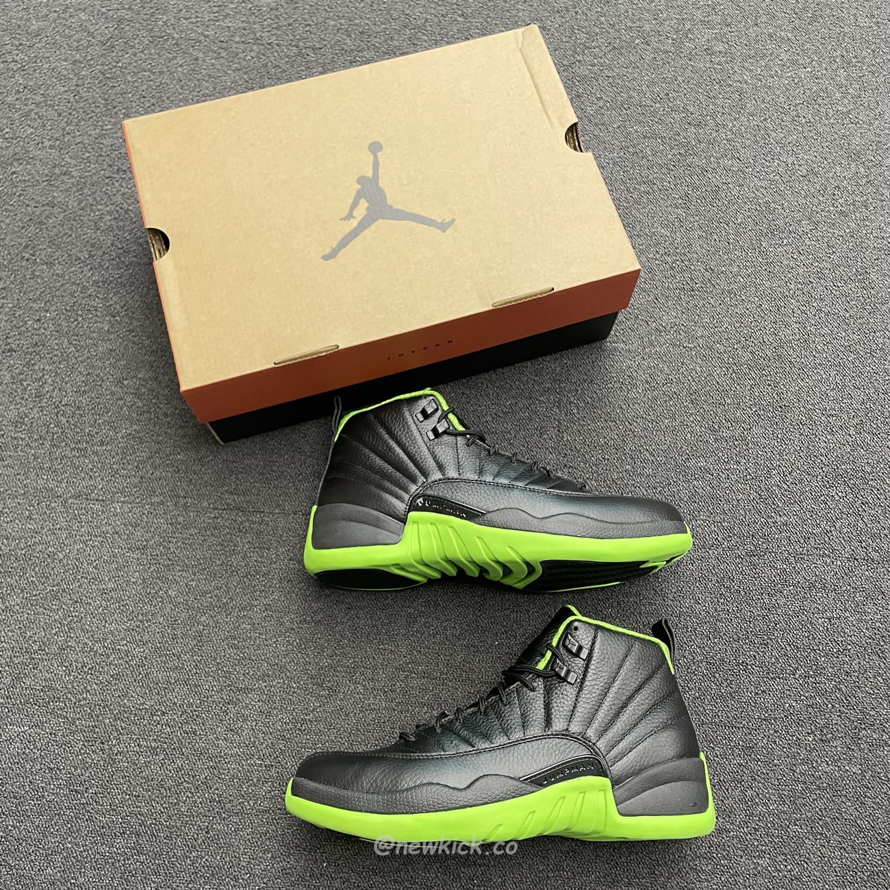 Air Jordan 12 Retro Black Green 280days Of Flight (6) - www.newkick.vip