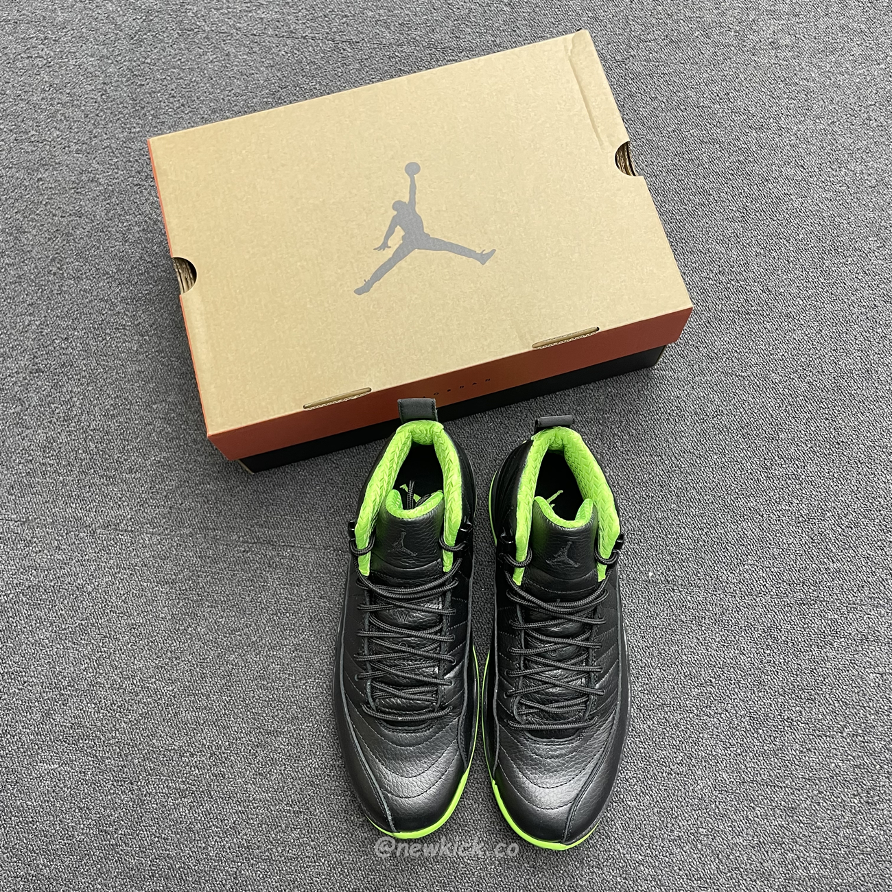Air Jordan 12 Retro Black Green 280days Of Flight (3) - www.newkick.vip