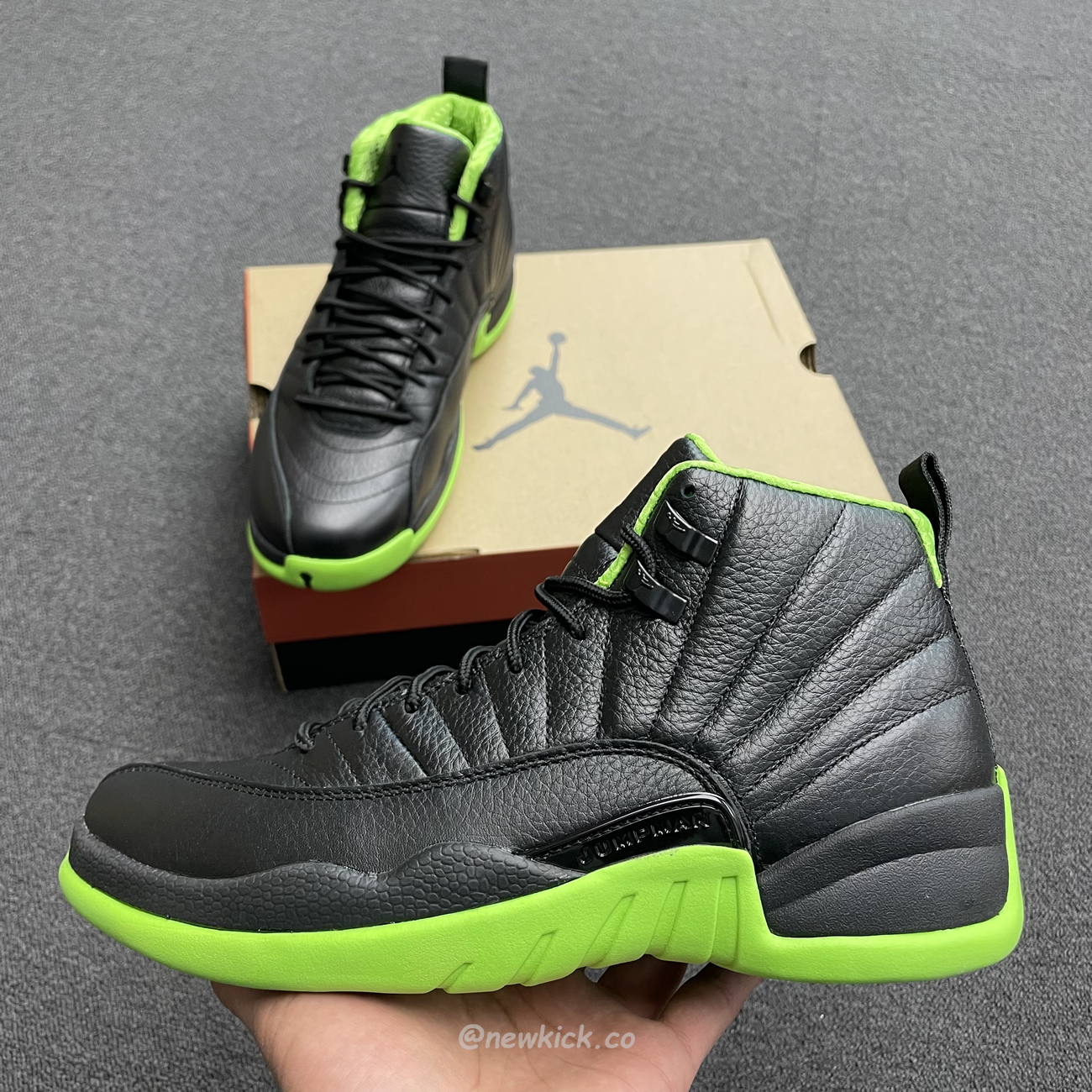 Air Jordan 12 Retro Black Green 280days Of Flight (4) - www.newkick.vip