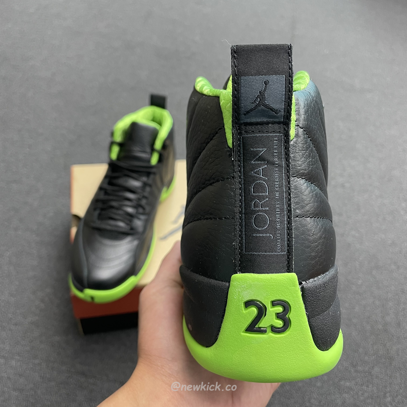 Air Jordan 12 Retro Black Green 280days Of Flight (7) - www.newkick.vip