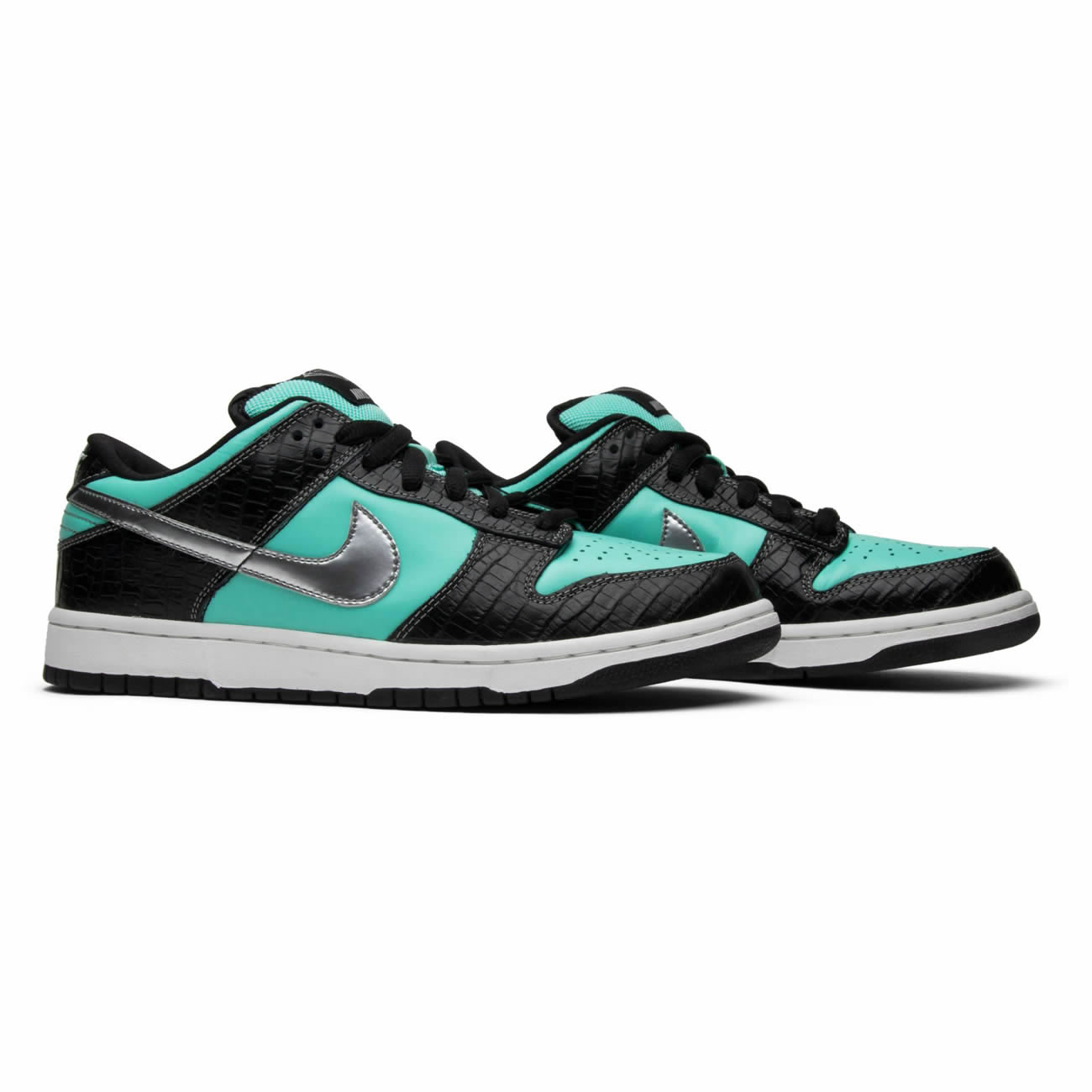 Nike Sb Dunk Low Diamond Supply Co. Aqua Blue 304292 402 (2) - www.newkick.vip