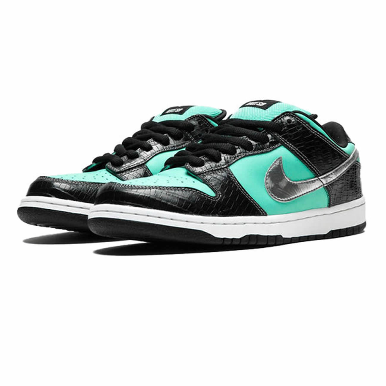 Nike Sb Dunk Low Diamond Supply Co. Aqua Blue 304292 402 (4) - www.newkick.vip