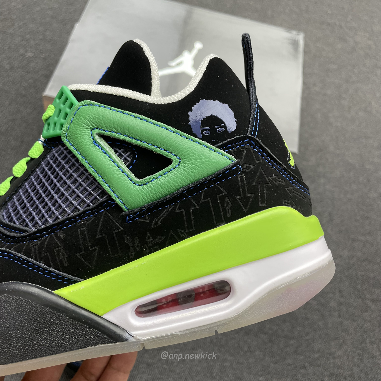 Air Jordan 4 Retro Doernbecher 308497 015 (10) - www.newkick.vip