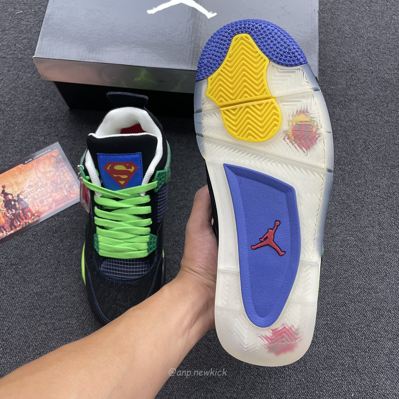 Air Jordan 4 Retro Doernbecher 308497 015 (4) - www.newkick.vip