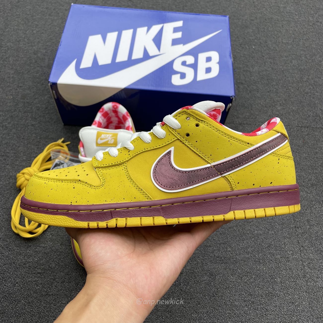 Nike Sb Dunk Low Yellow Lobster 313170 137566 (2) - www.newkick.vip