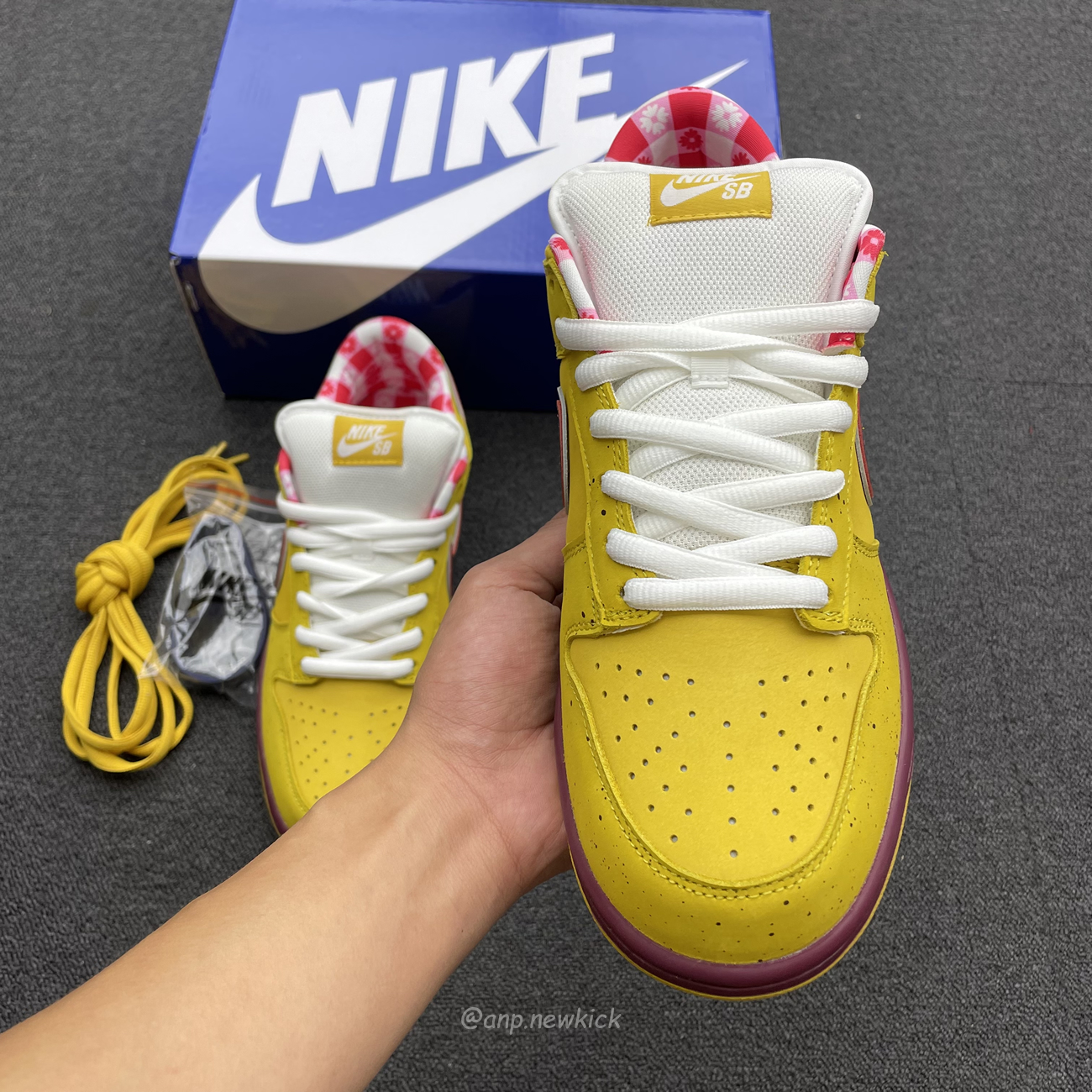 Nike Sb Dunk Low Yellow Lobster 313170 137566 (4) - www.newkick.vip