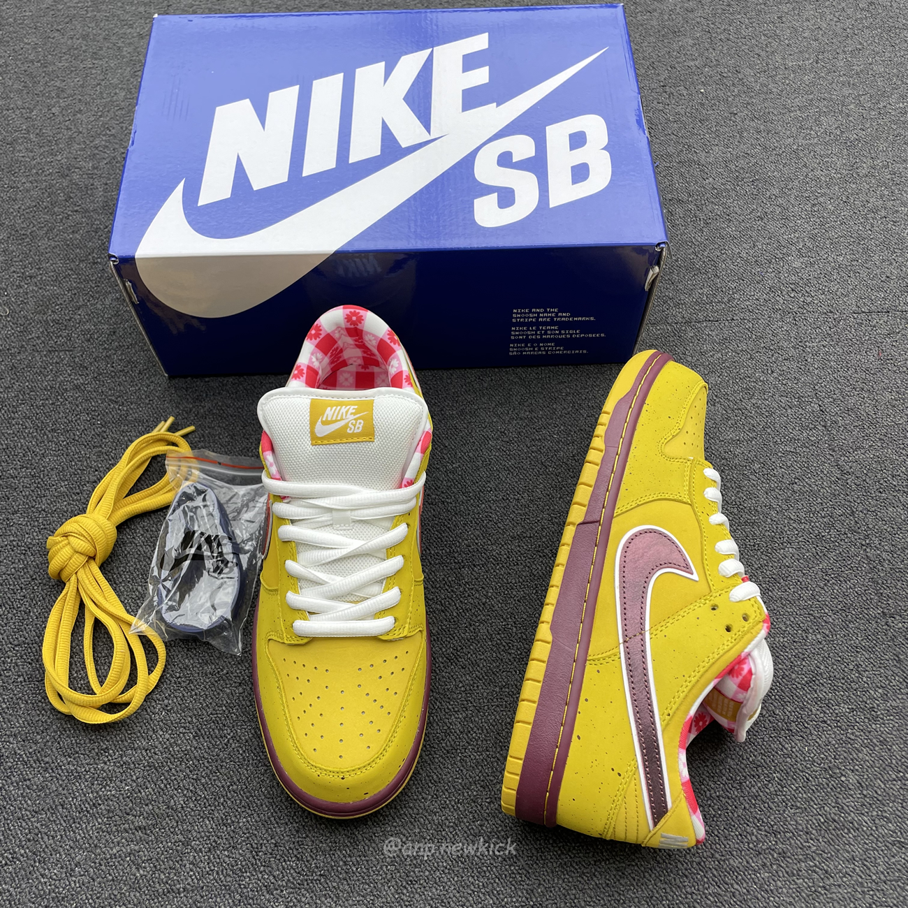 Nike Sb Dunk Low Yellow Lobster 313170 137566 (5) - www.newkick.vip