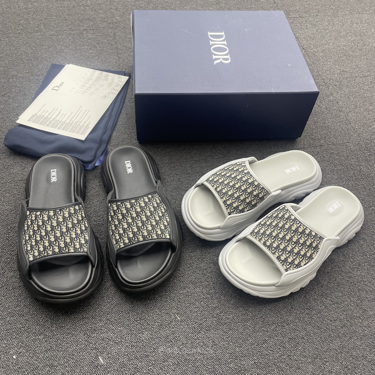 Dior H Town Sandals Grey Rubber And Beige And Black Dior Oblique Twilight 3sa132zyf H800 (9) - www.newkick.vip Dior H Town Sandals Grey Rubber And Beige And Black Dior Oblique Twilight 3sa132zyf H800 (9) - www.newkick.vip