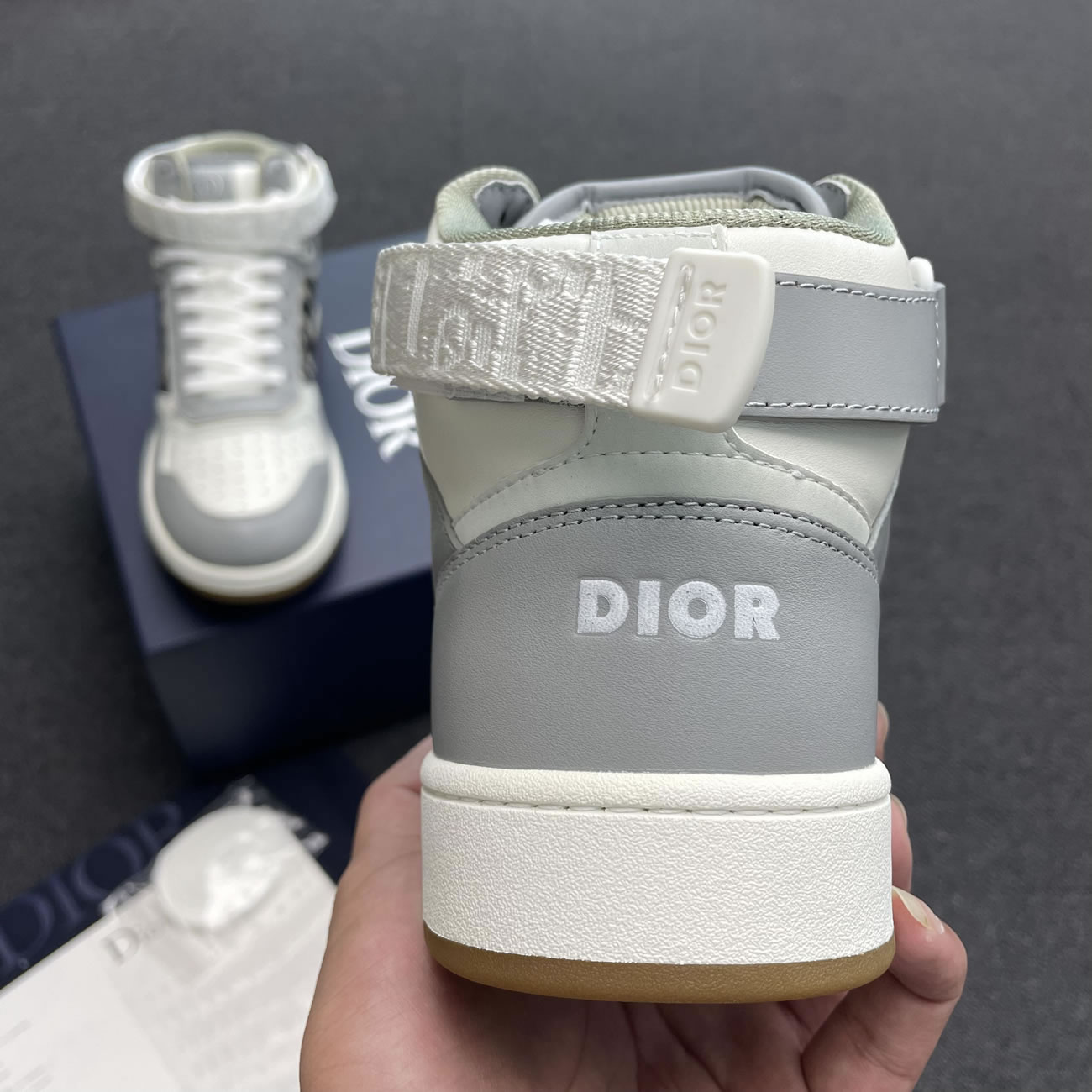 Dior B27 High Gray White 3sh132zir H165 (6) - www.newkick.vip