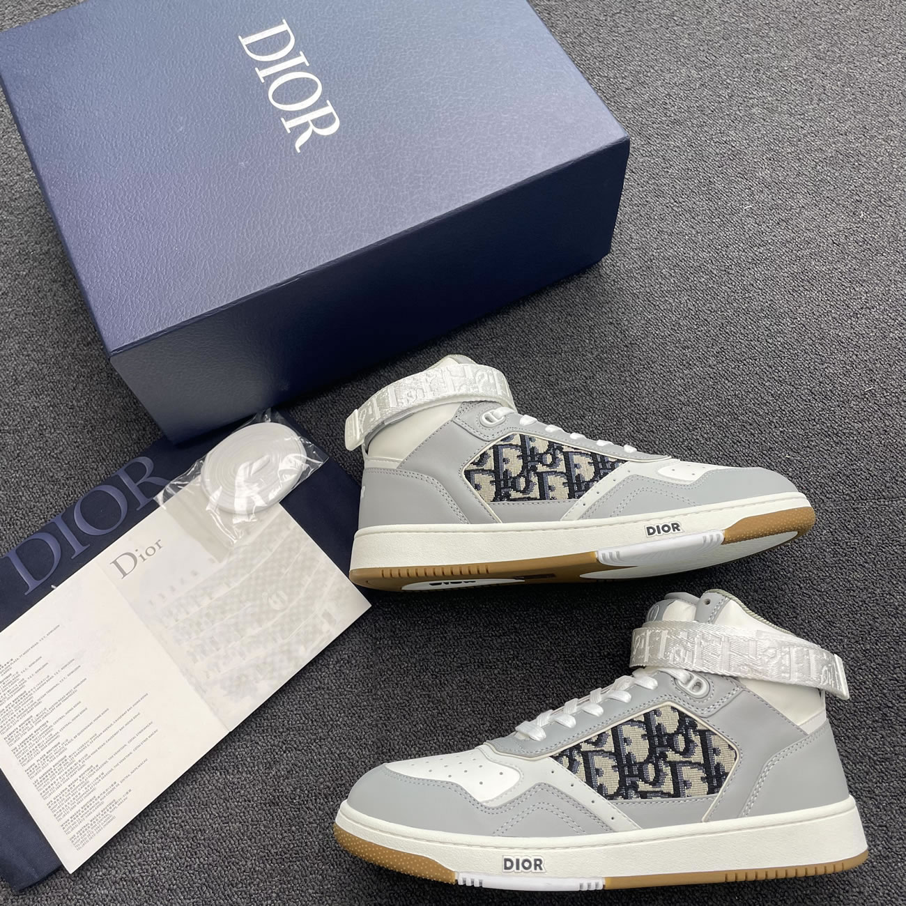 Dior B27 High Gray White 3sh132zir H165 (8) - www.newkick.vip