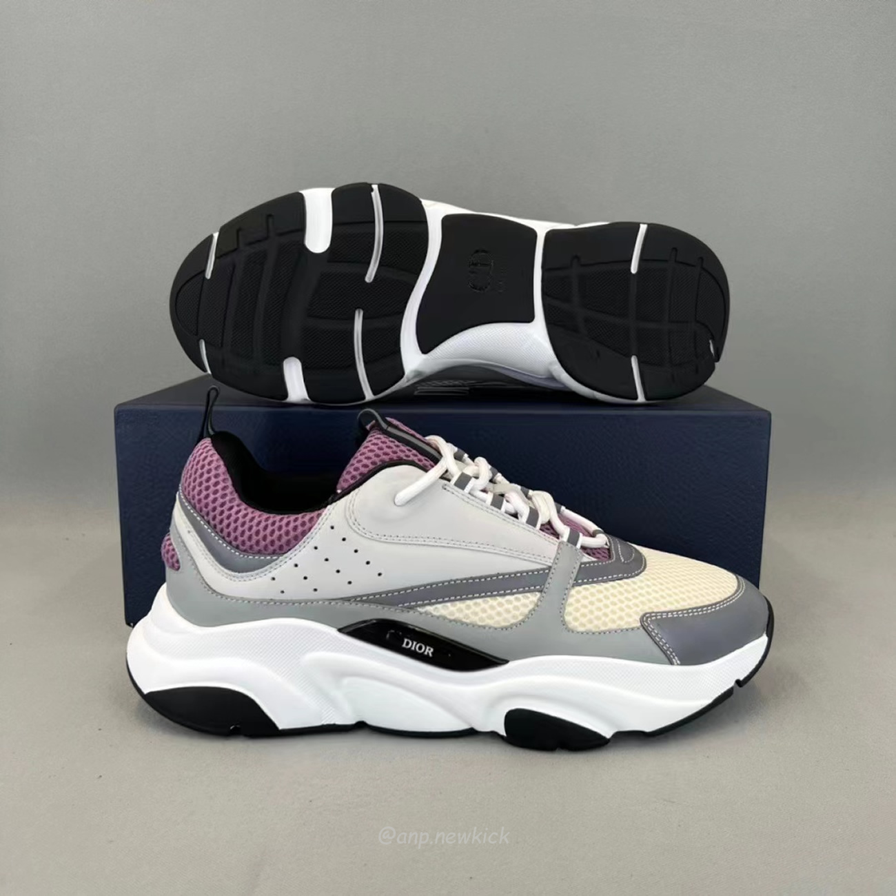 Dior B22 Cream Lavender Grey Beige (6) - www.newkick.vip