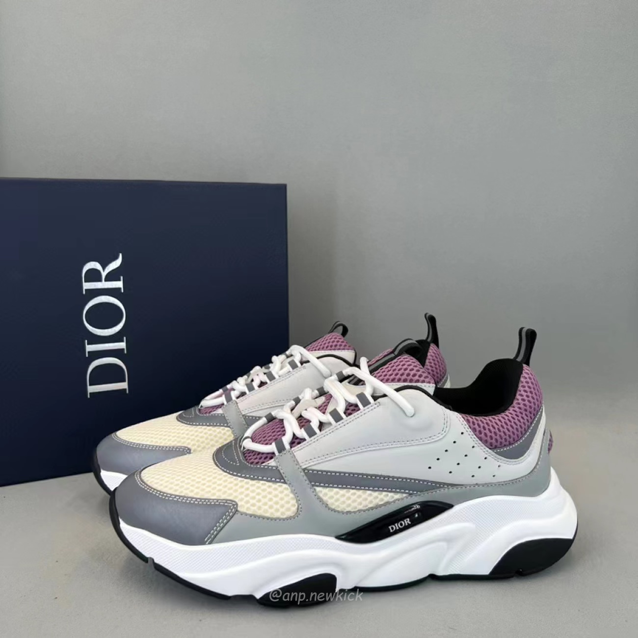 Dior B22 Cream Lavender Grey Beige (3) - www.newkick.vip