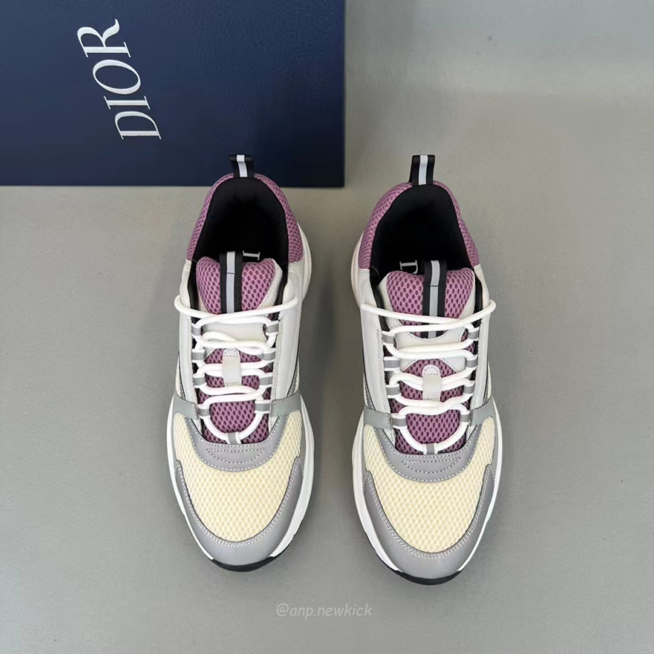 Dior B22 Cream Lavender Grey Beige (7) - www.newkick.vip