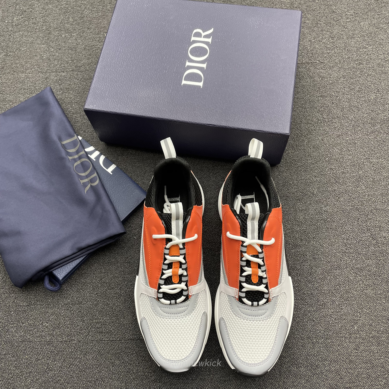 Dior B22 Orange White 3sn231yxx H369 (4) - www.newkick.vip