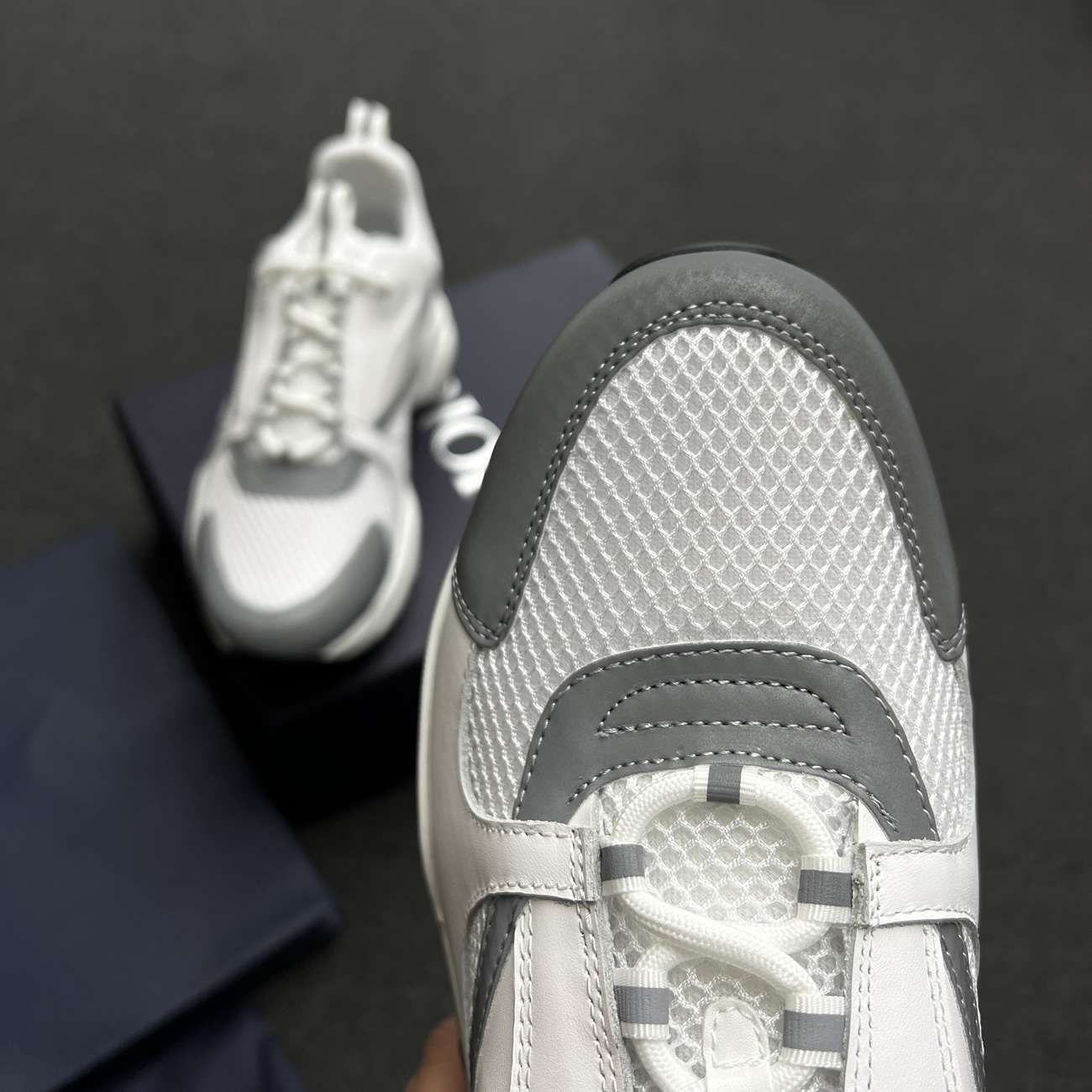 Dior B22 White Silver 3sn231yjg H000 (4) - www.newkick.vip