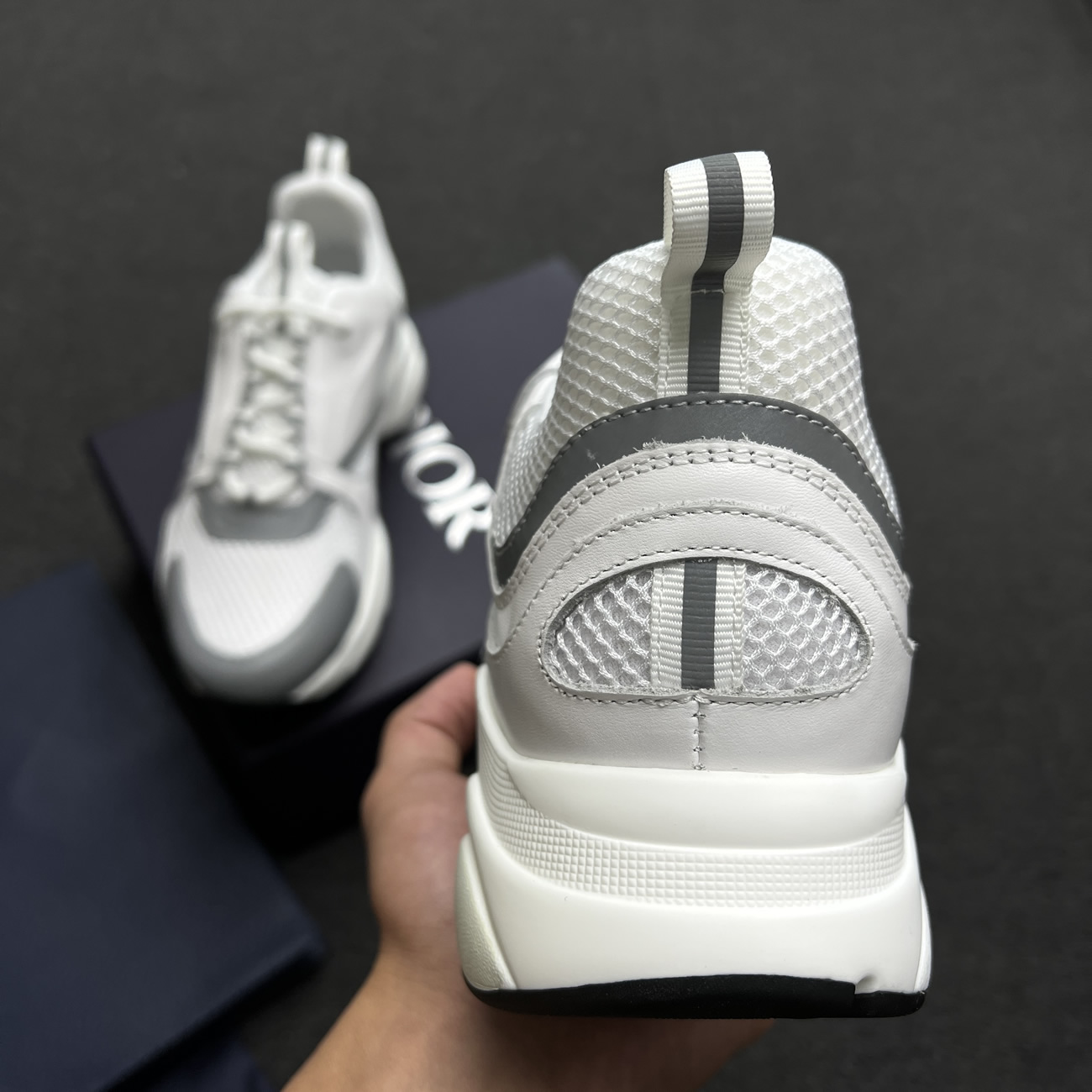 Dior B22 White Silver 3sn231yjg H000 (5) - www.newkick.vip