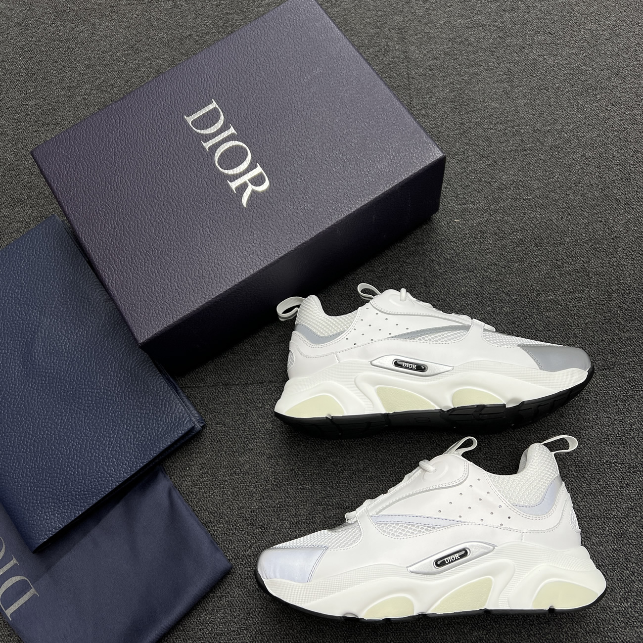 Dior B22 White Silver 3sn231yjg H000 (2) - www.newkick.vip