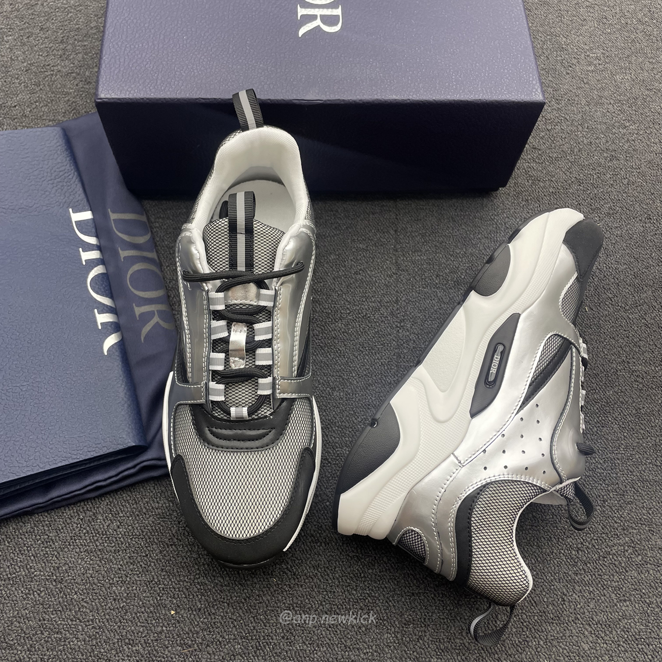 Dior B22 Silvery (5) - www.newkick.vip