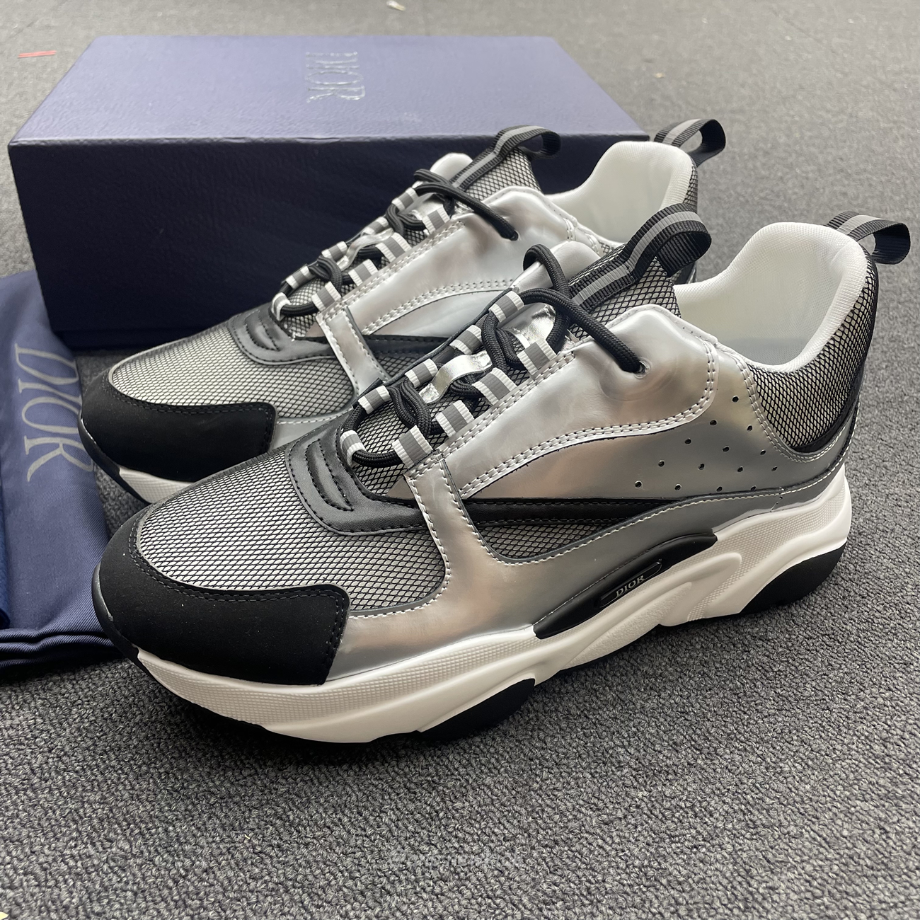 Dior B22 Silvery (9) - www.newkick.vip