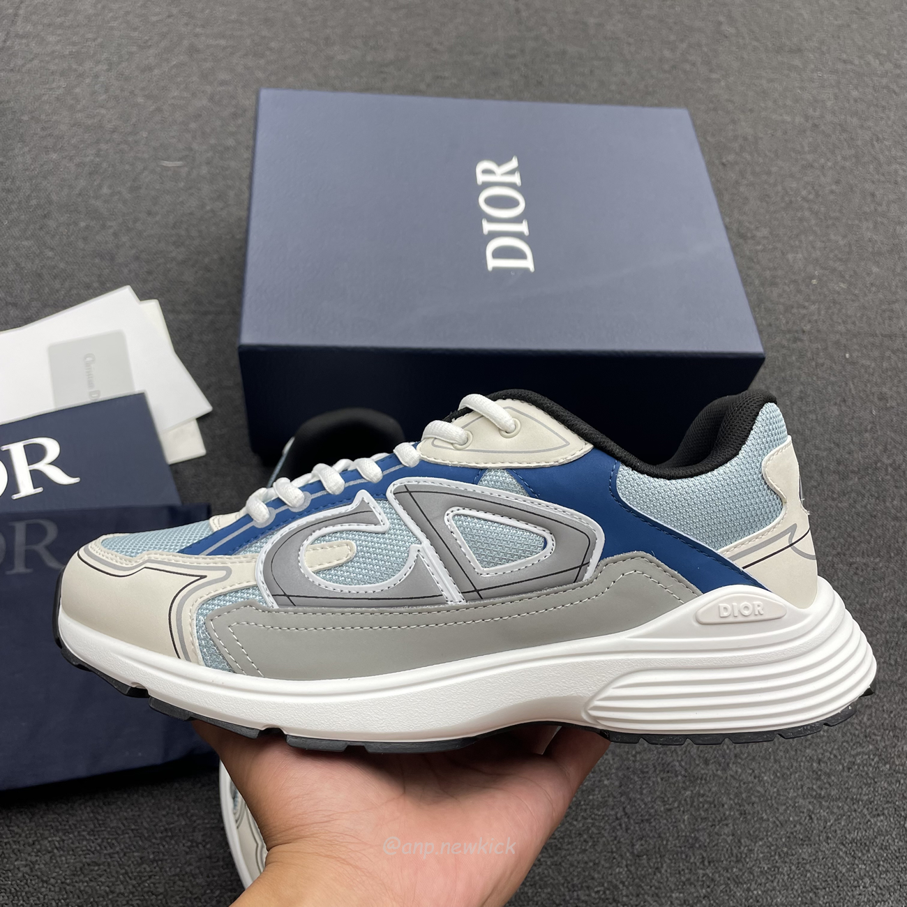 Dior B30 Black Grey Blue 3sn279zmb H969 (3) - www.newkick.vip Dior B30 Black Grey Blue 3sn279zmb H969 (3) - www.newkick.vip