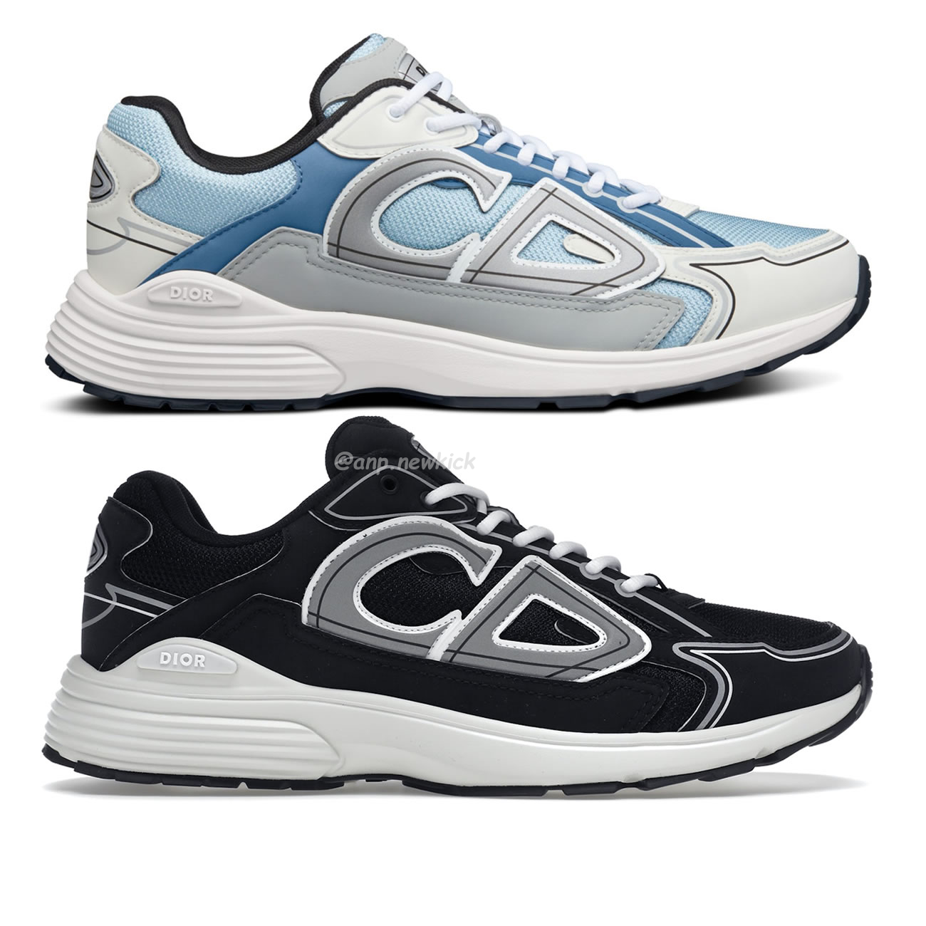 Dior B30 Black Grey Blue 3sn279zmb H969 (1) - www.newkick.vip