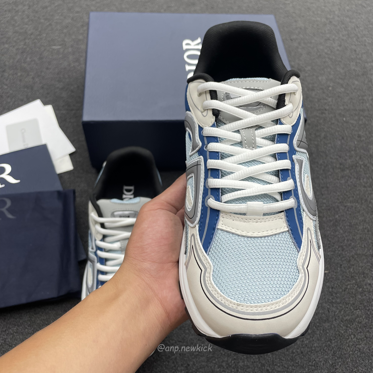 Dior B30 Black Grey Blue 3sn279zmb H969 (21) - www.newkick.vip