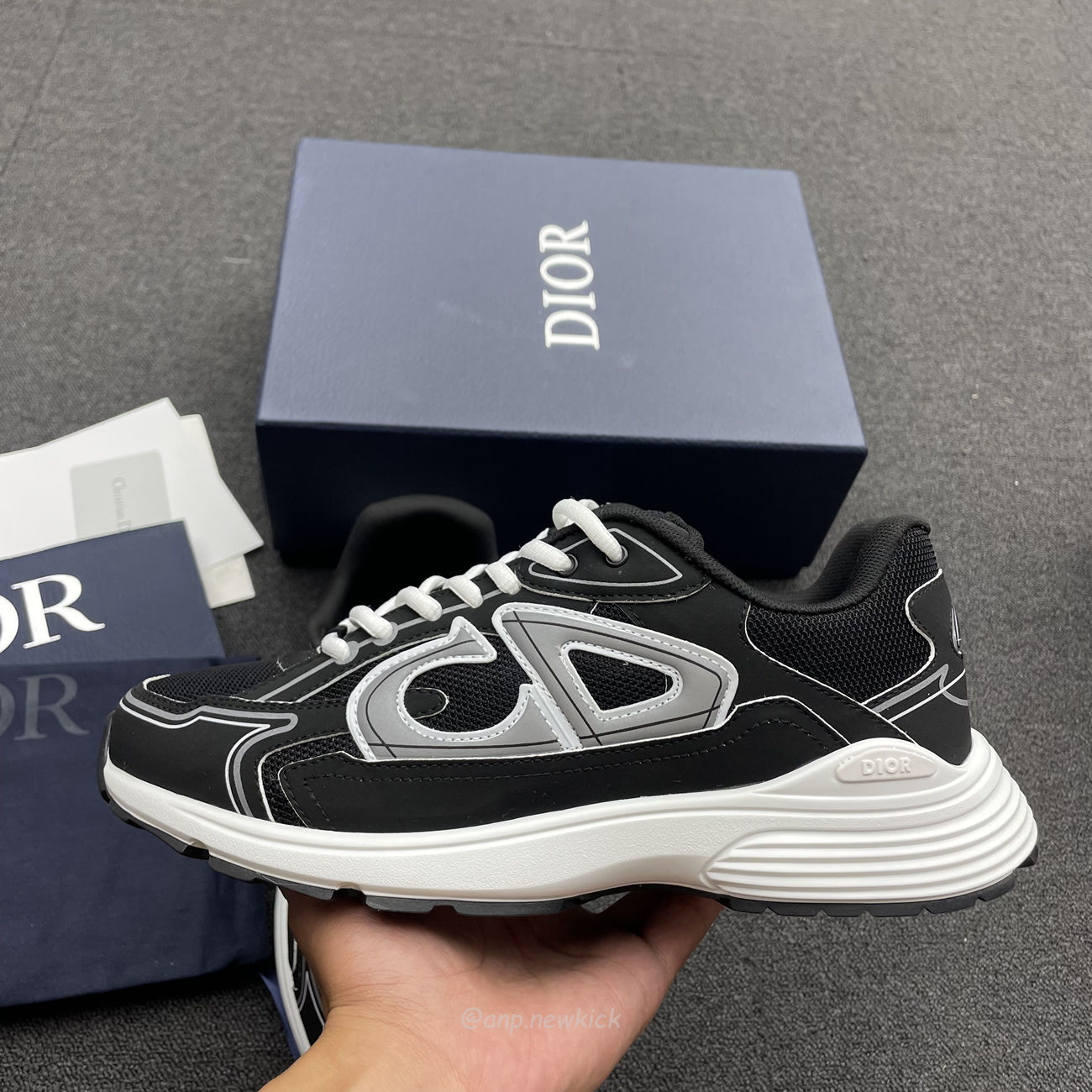 Dior B30 Black Grey Blue 3sn279zmb H969 (7) - www.newkick.vip