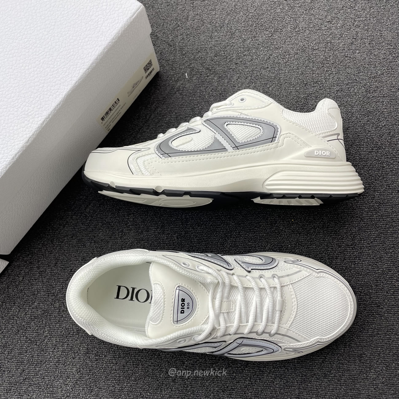 Dior B30 Microfiber Mesh White Grey 3sn279zndh000 (8) - www.newkick.vip Dior B30 Microfiber Mesh White Grey 3sn279zndh000 (8) - www.newkick.vip