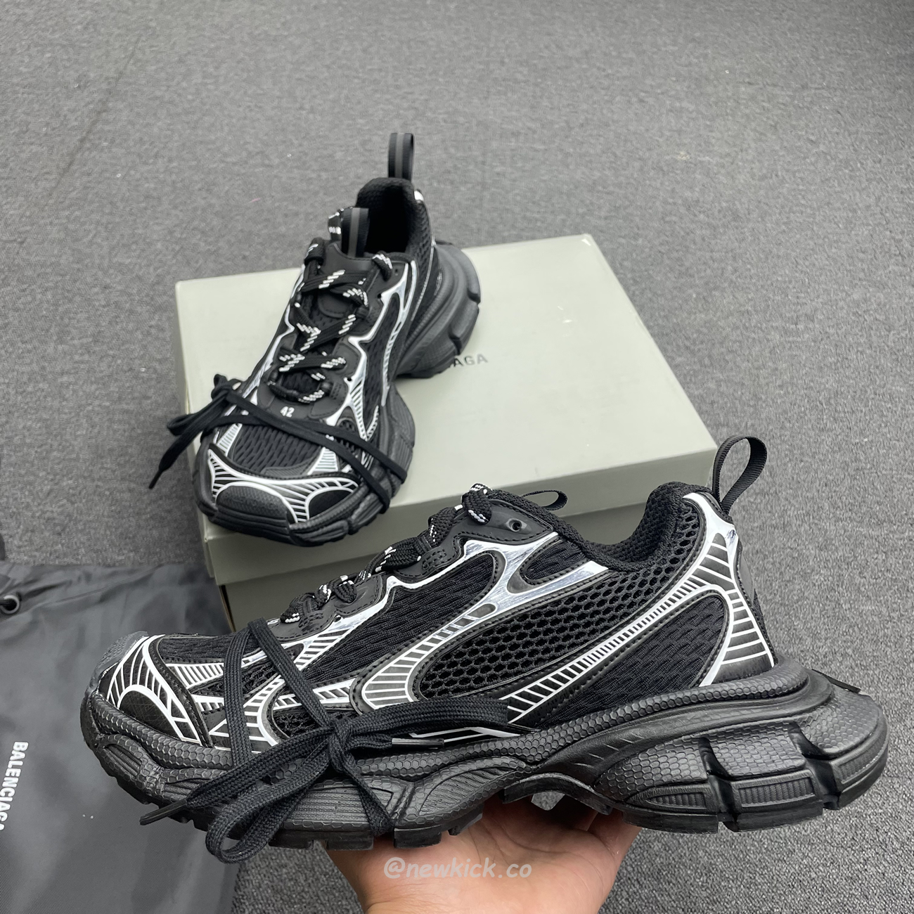 Balenciaga Black 2023 3xl Trainers (33) - www.newkick.vip
