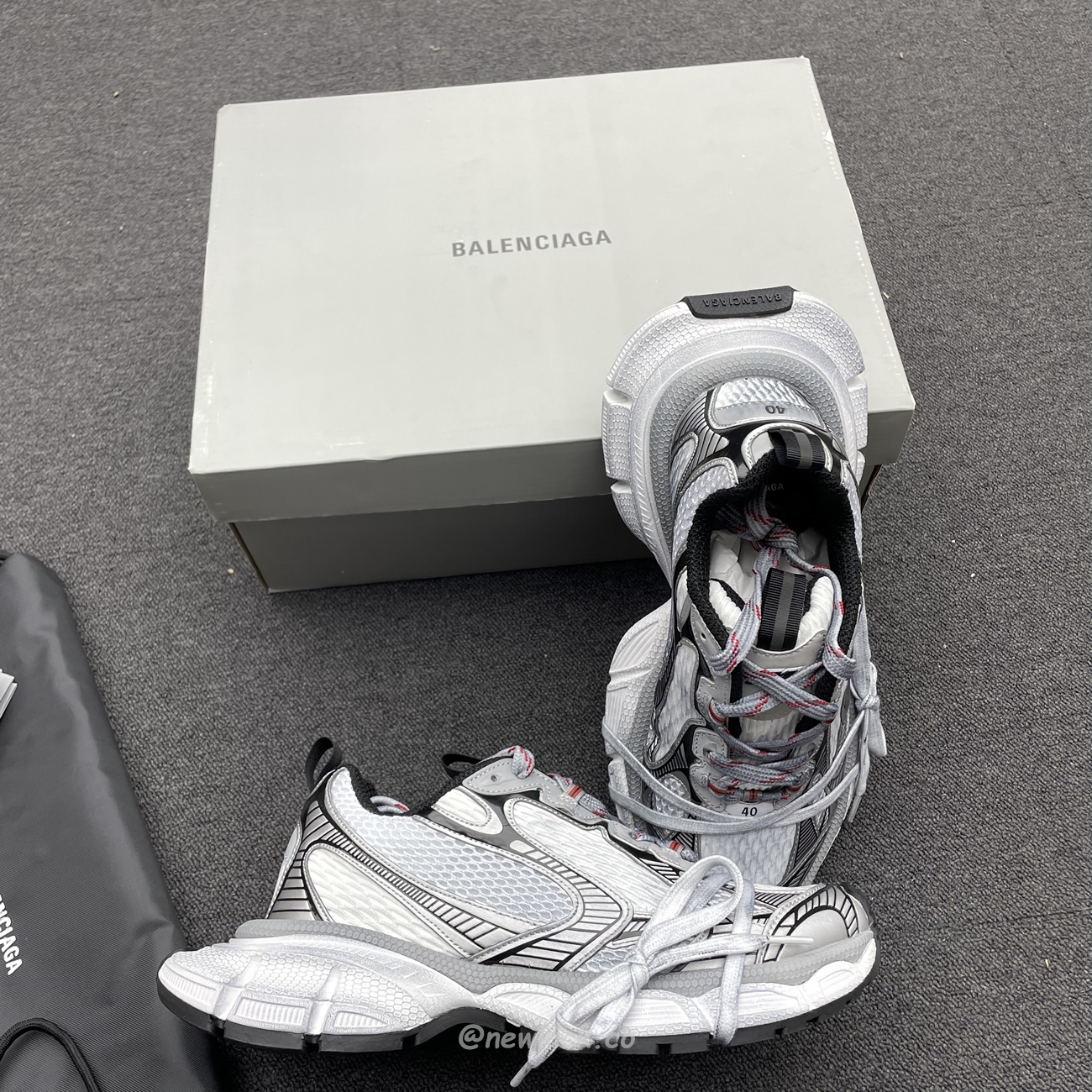 Balenciaga Black 2023 3xl Trainers Grey (2) - www.newkick.vip