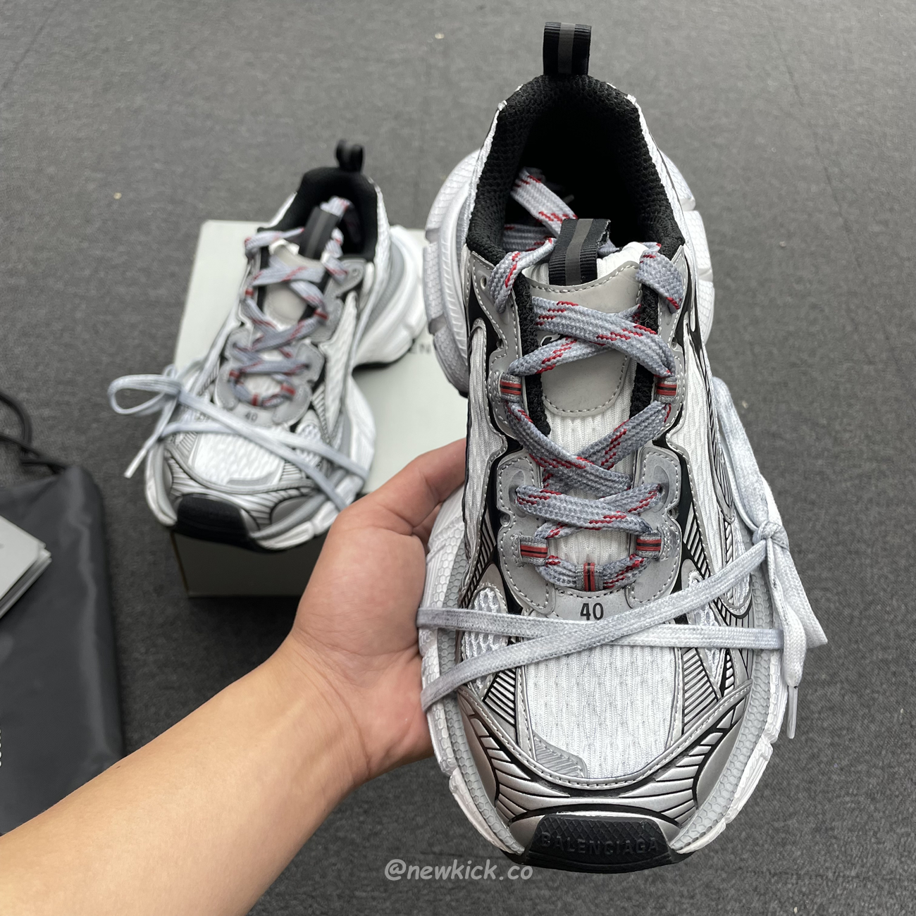 Balenciaga Black 2023 3xl Trainers Grey (5) - www.newkick.vip