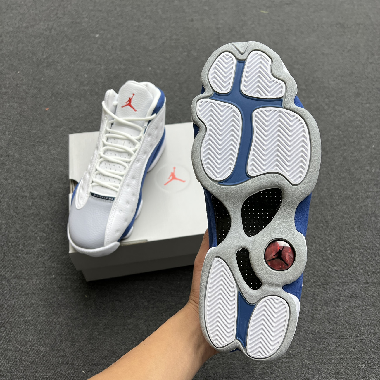 Air Jordan 13 Retro French Blue 414571 164 (9) - www.newkick.vip