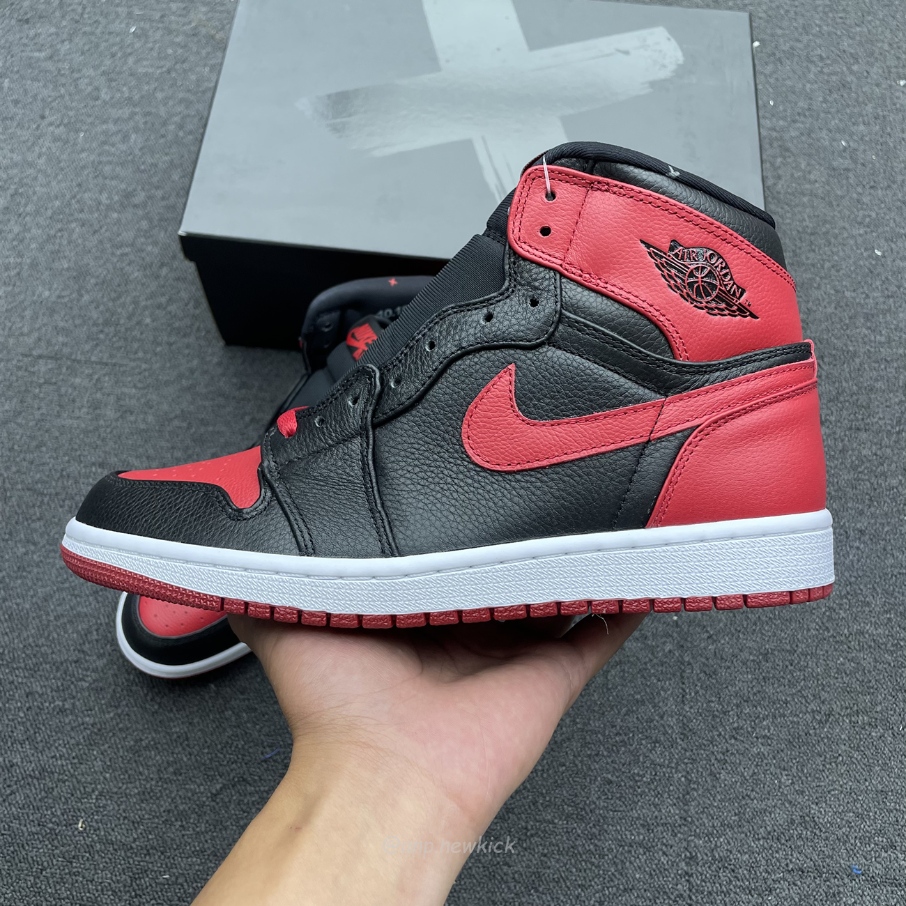 Air Jordan 1 Retro Banned B Grade 2011 432001 001 (5) - www.newkick.vip