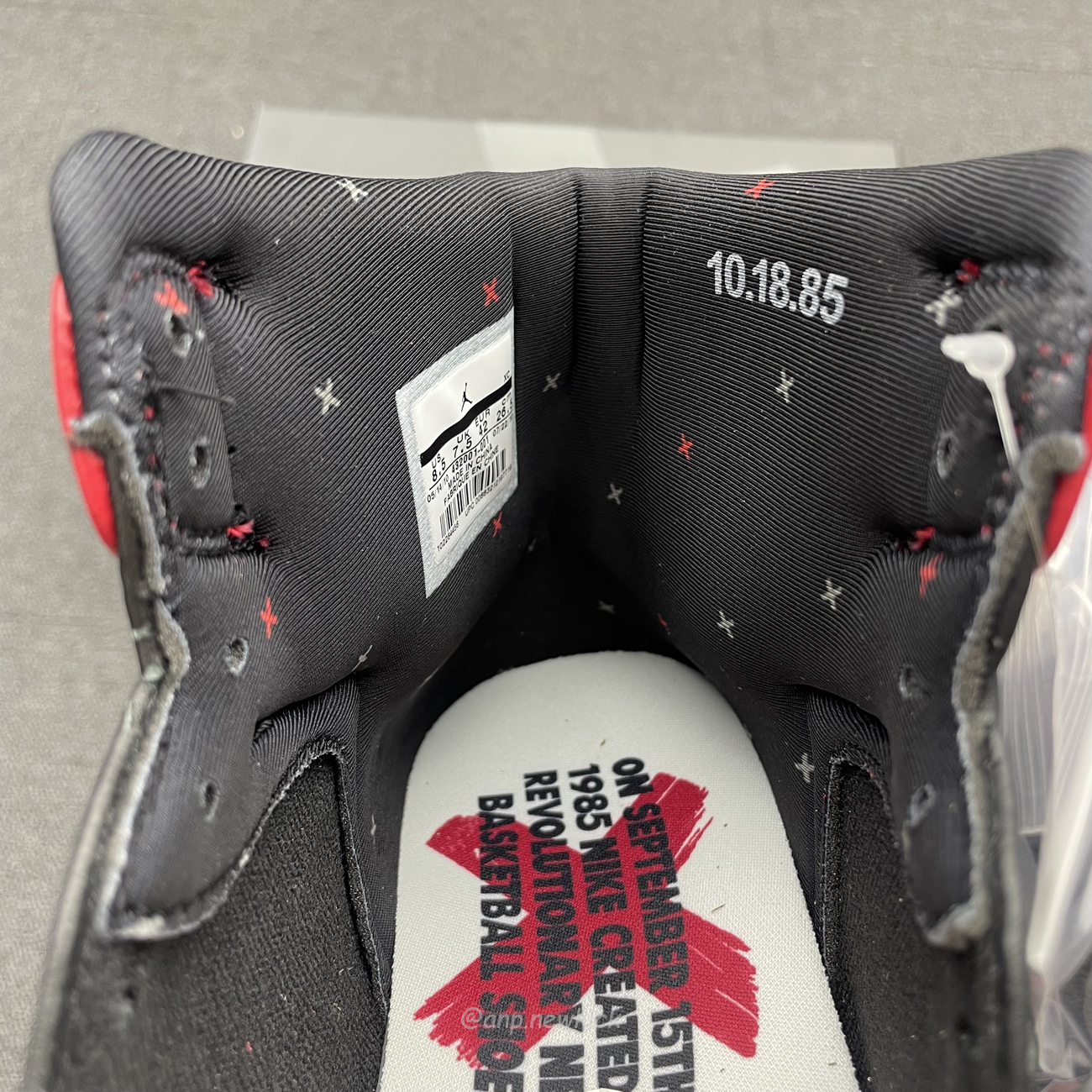 Air Jordan 1 Retro Banned B Grade 2011 432001 001 (9) - www.newkick.vip