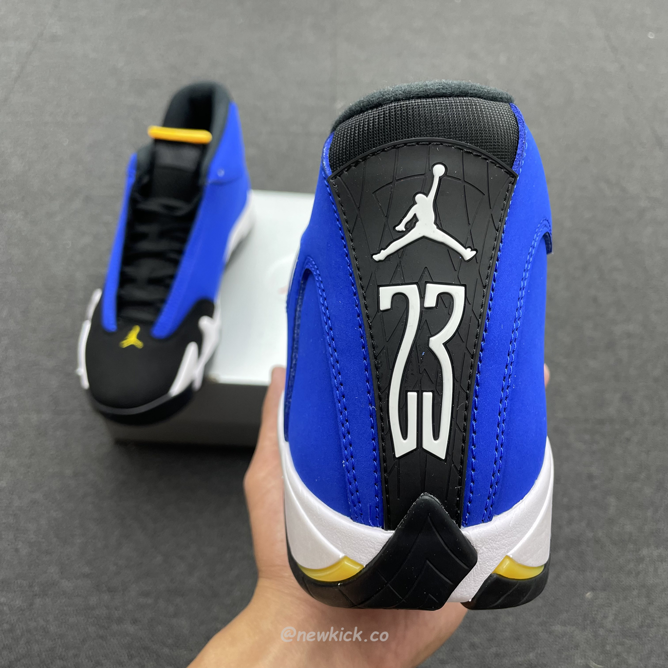 Air Jordan 14 Retro Laney 487471 407 (6) - www.newkick.vip