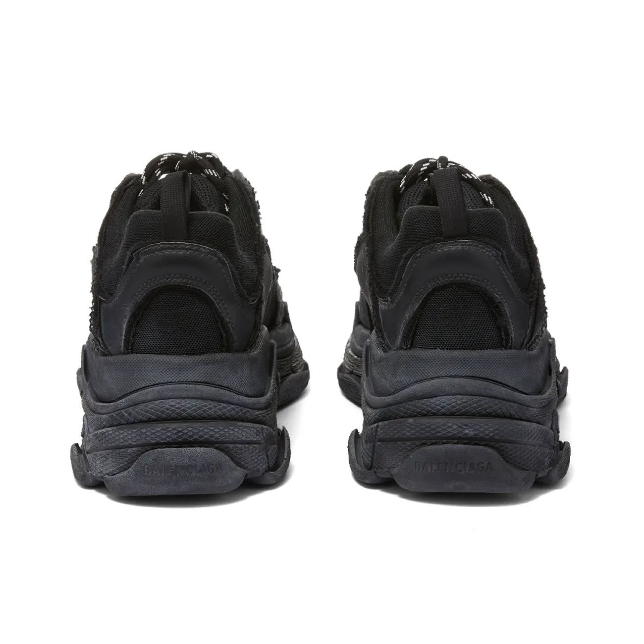 Balenciaga Triple S Triple Black 2018 Reissue Pre Distressed 512176 W09o1 1000 (11) - www.newkick.vip Balenciaga Triple S Triple Black 2018 Reissue Pre Distressed 512176 W09o1 1000 (11) - www.newkick.vip