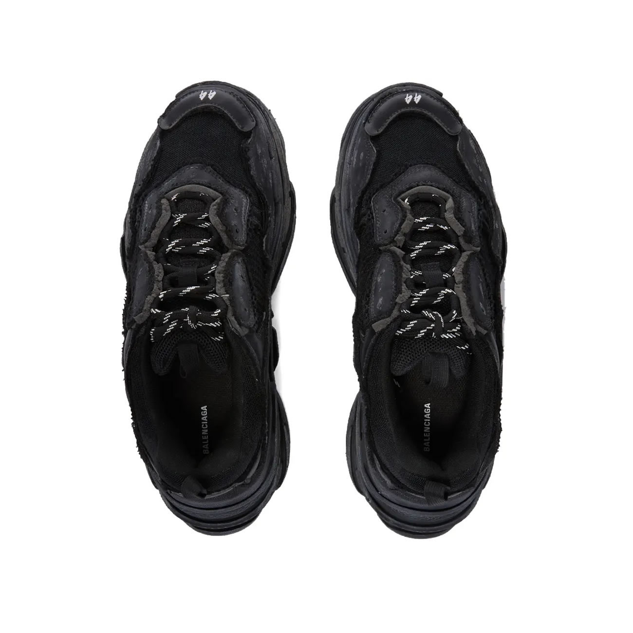 Balenciaga Triple S Triple Black 2018 Reissue Pre Distressed 512176 W09o1 1000 (9) - www.newkick.vip Balenciaga Triple S Triple Black 2018 Reissue Pre Distressed 512176 W09o1 1000 (9) - www.newkick.vip