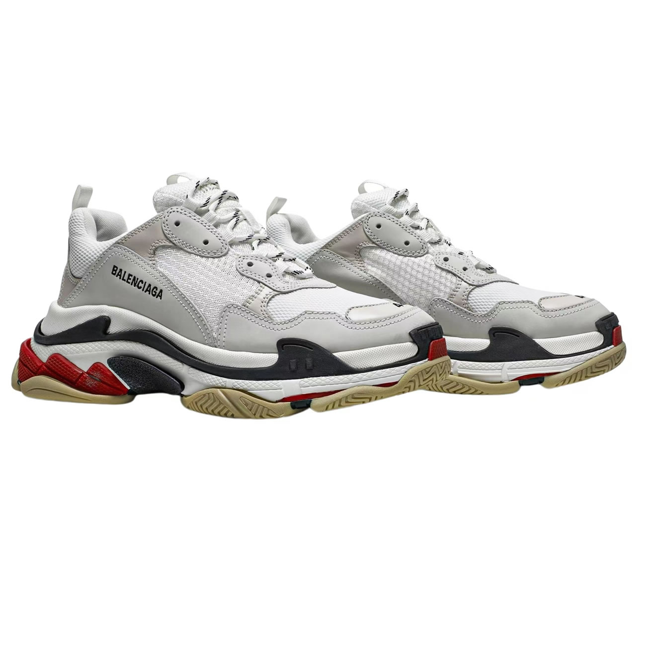 Balenciaga Triple S White Black Red 533882w09e19000 (2) - www.newkick.vip Balenciaga Triple S White Black Red 533882w09e19000 (2) - www.newkick.vip