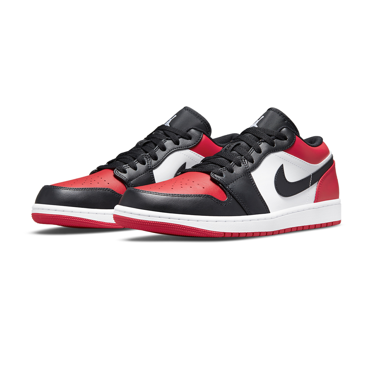 Air Jordan 1 Low Bred Toe 553558 612 (3) - www.newkick.vip