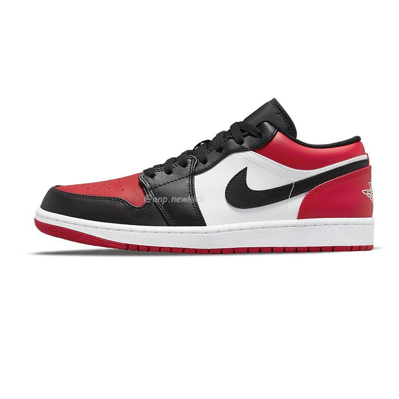 Air Jordan 1 Low Bred Toe Gs 553560 612 (1) - www.newkick.vip