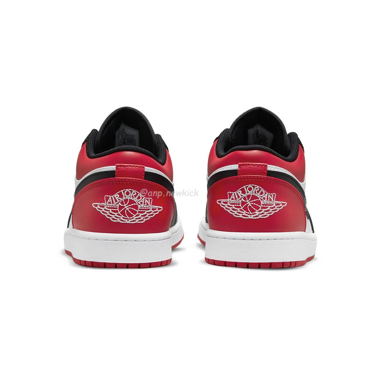 Air Jordan 1 Low Bred Toe Gs 553560 612 (12) - www.newkick.vip