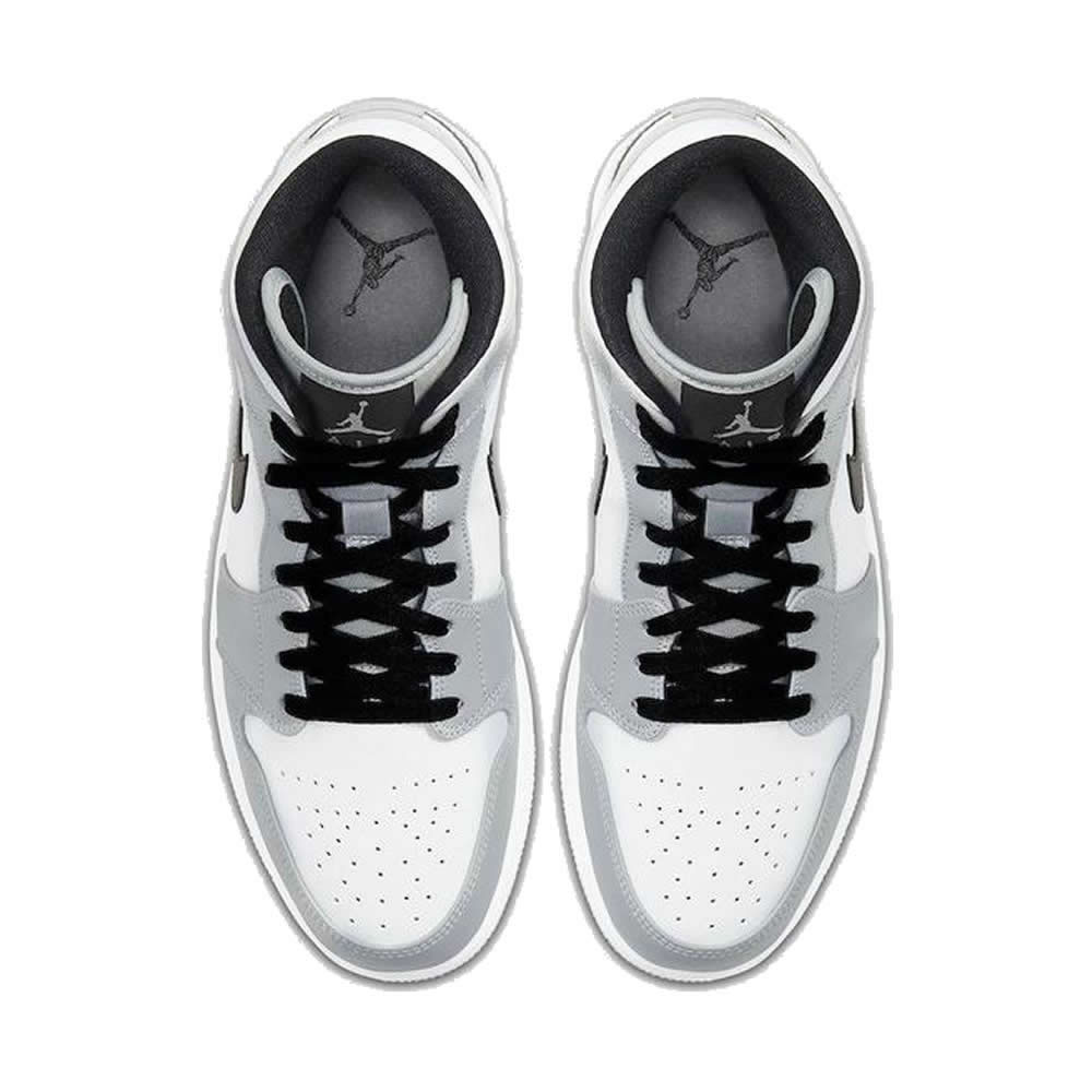 Air Jordan 1 Mid Light Smoke Grey (5) - www.newkick.vip