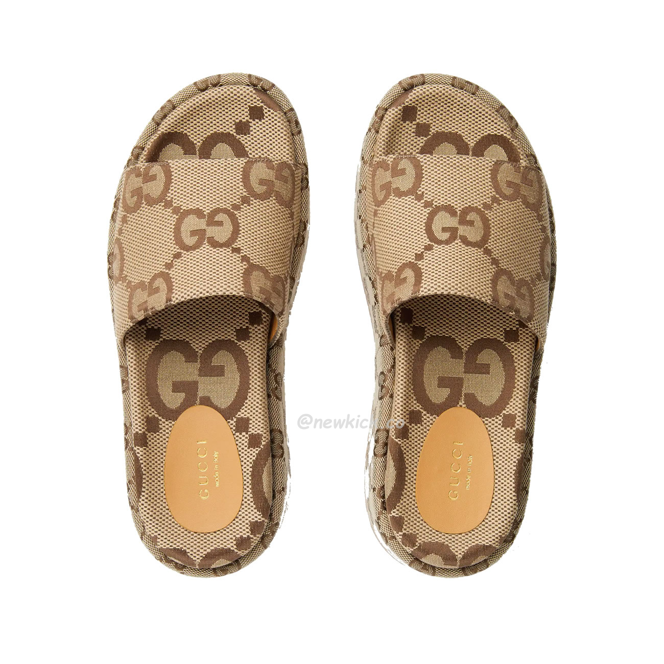 Gucci Angelina Platform 55 Mm Sandal Greybetis Mlamour Canberra 623212 Uko00 2580 (12) - www.newkick.vip