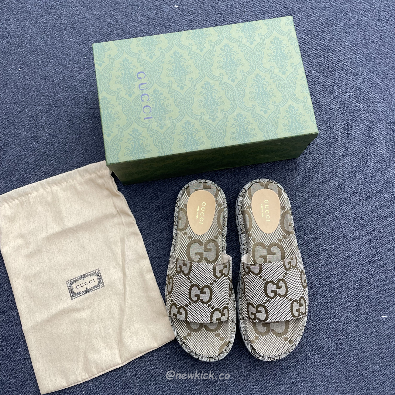 Gucci Angelina Platform 55 Mm Sandal Greybetis Mlamour Canberra 623212 Uko00 2580 (6) - www.newkick.vip